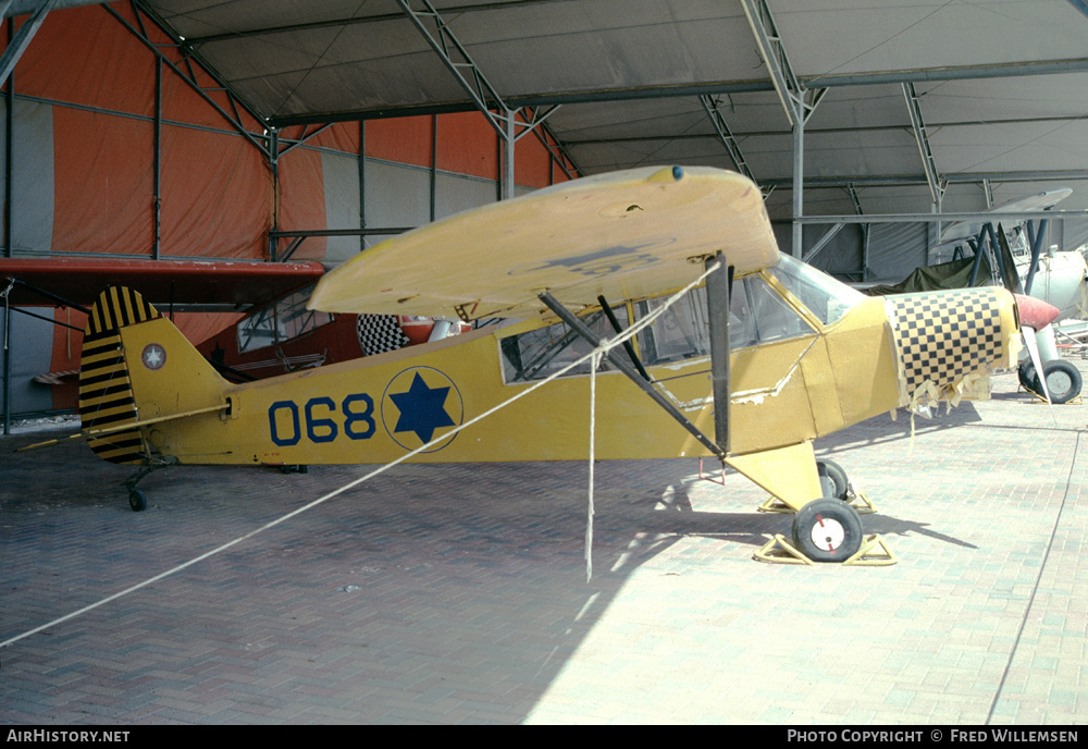 Aircraft Photo of 068 | Piper PA-18-150 Super Cub | Israel - Air Force | AirHistory.net #415074