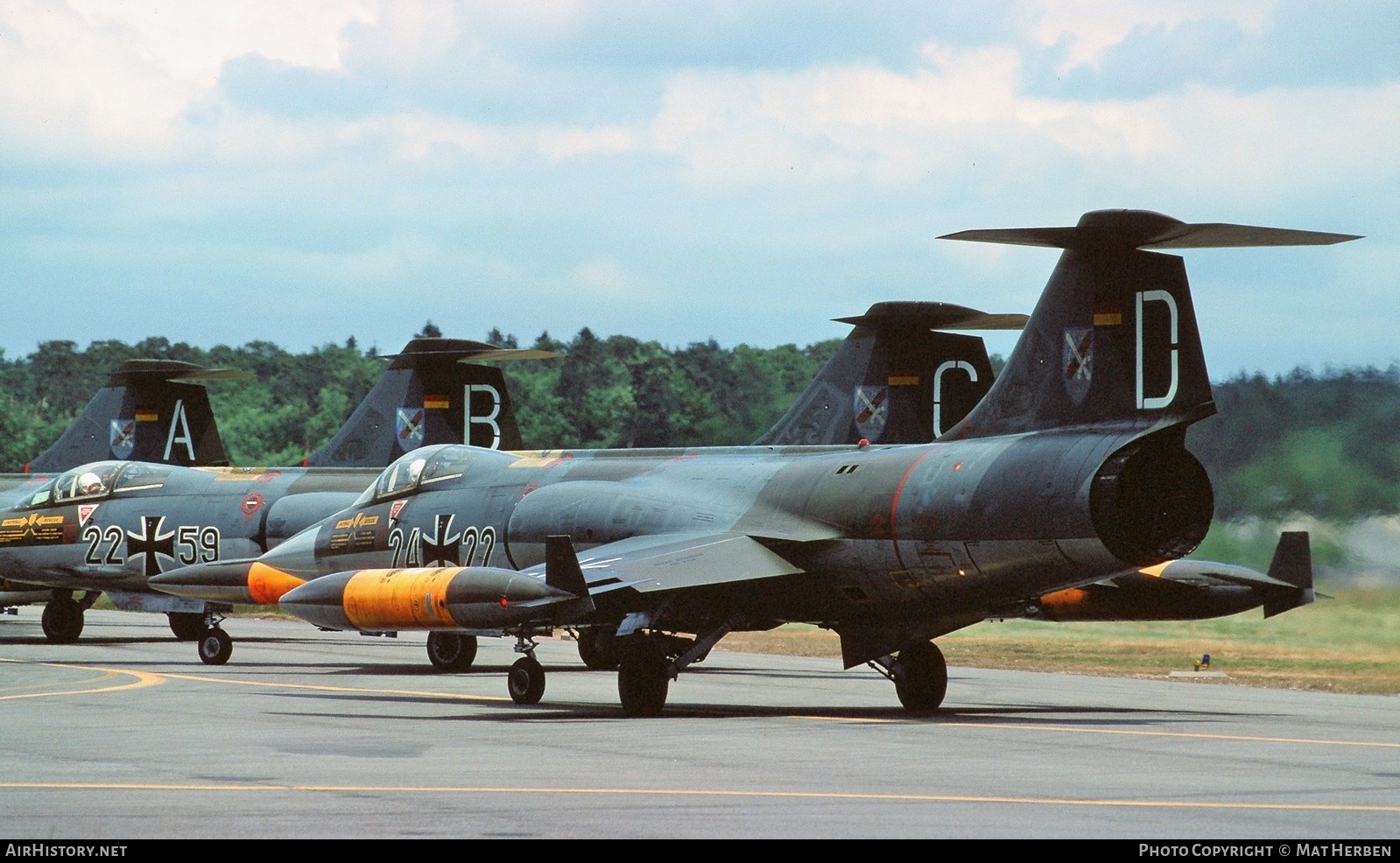 Aircraft Photo of 2422 | Lockheed F-104G Starfighter | Germany - Air Force | AirHistory.net #415078