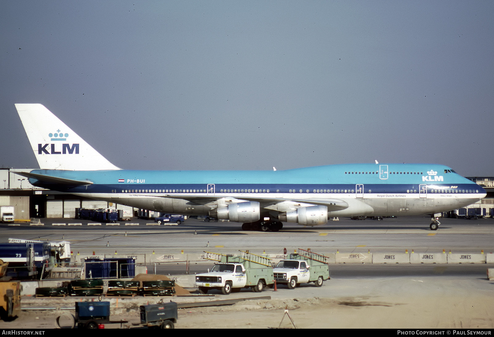 Aircraft Photo of PH-BUI | Boeing 747-206B(SUD) | KLM - Royal Dutch Airlines | AirHistory.net #415090