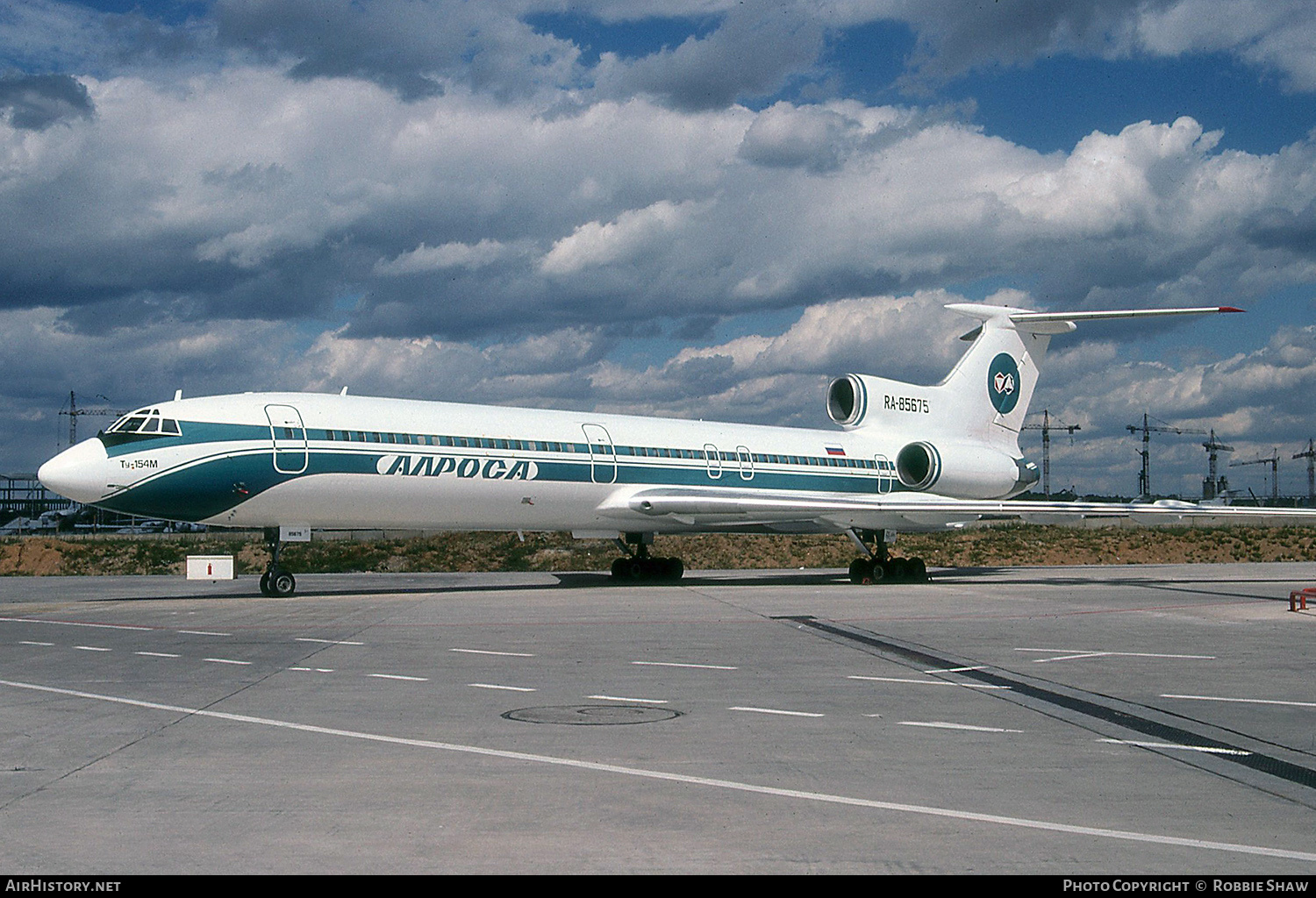 Aircraft Photo of RA-85675 | Tupolev Tu-154M | Alrosa Air Enterprise | AirHistory.net #415093