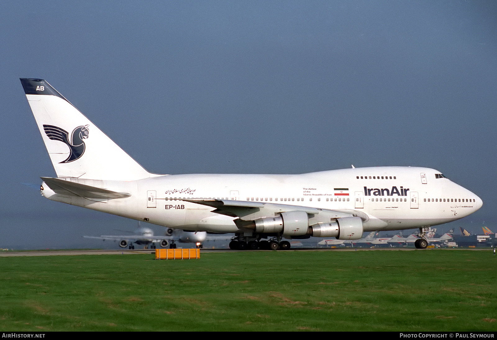 Aircraft Photo of EP-IAB | Boeing 747SP-86 | Iran Air | AirHistory.net #415098