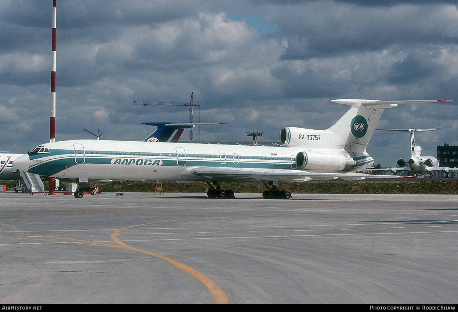 Aircraft Photo of RA-85757 | Tupolev Tu-154M | Alrosa Air Enterprise | AirHistory.net #415100