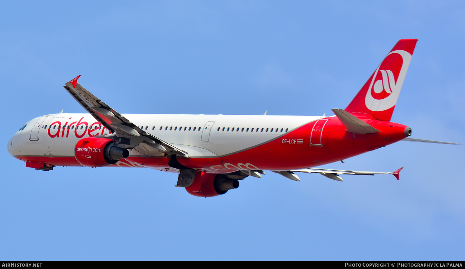 Aircraft Photo of OE-LCF | Airbus A321-211 | Air Berlin | AirHistory.net #415103
