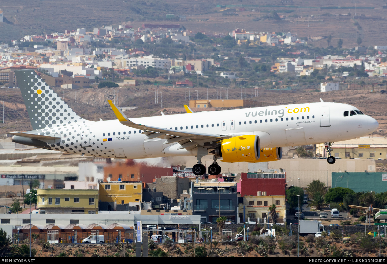Aircraft Photo of EC-NDC | Airbus A320-271N | Vueling Airlines | AirHistory.net #415128