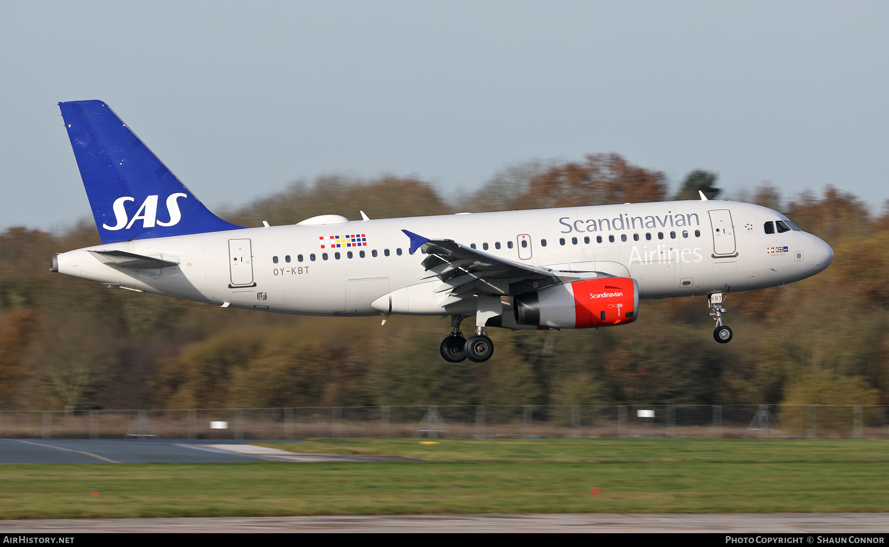 Aircraft Photo of OY-KBT | Airbus A319-131 | Scandinavian Airlines - SAS | AirHistory.net #415154