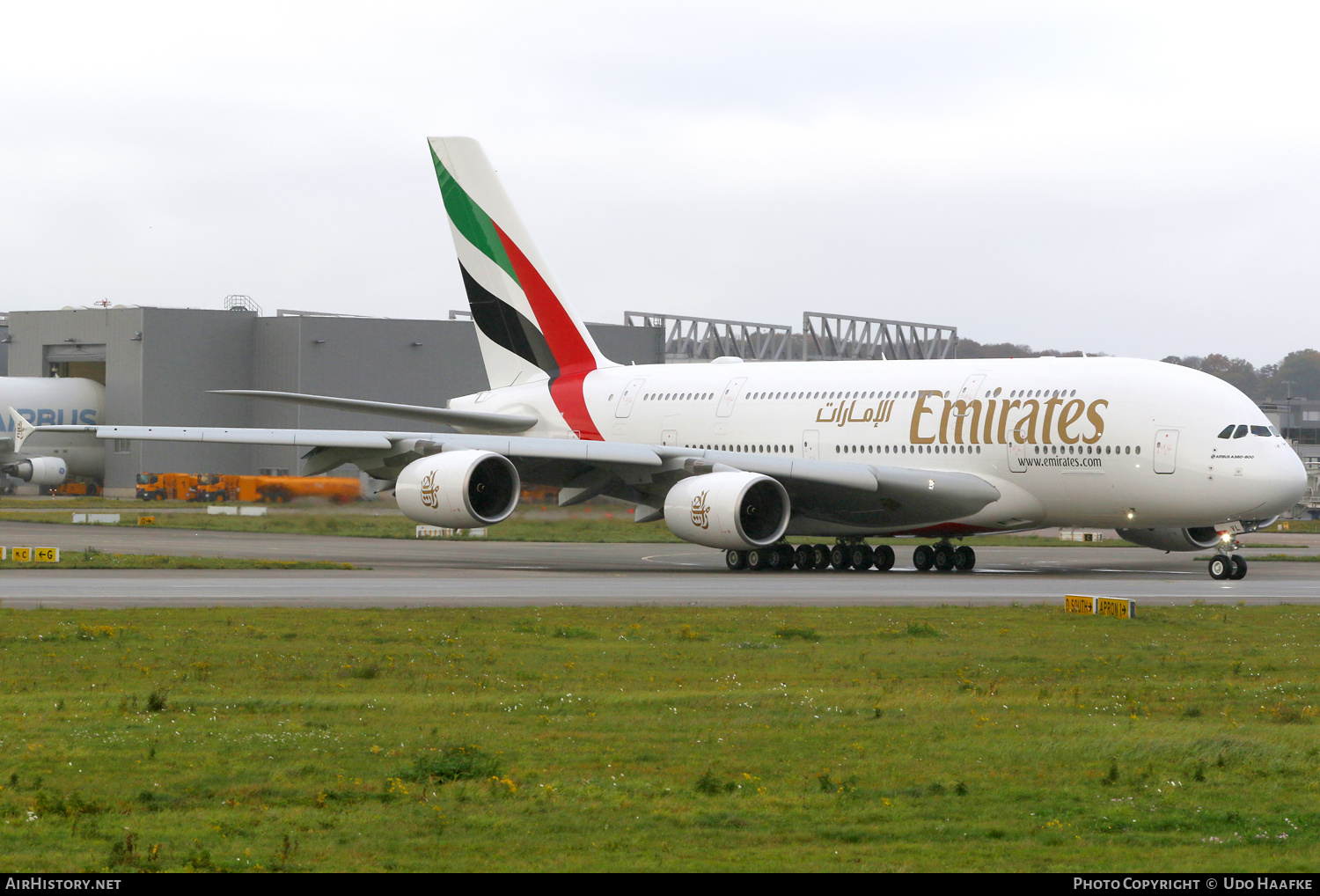 Aircraft Photo of F-WWSO / A6-EVL | Airbus A380-842 | Emirates | AirHistory.net #415167