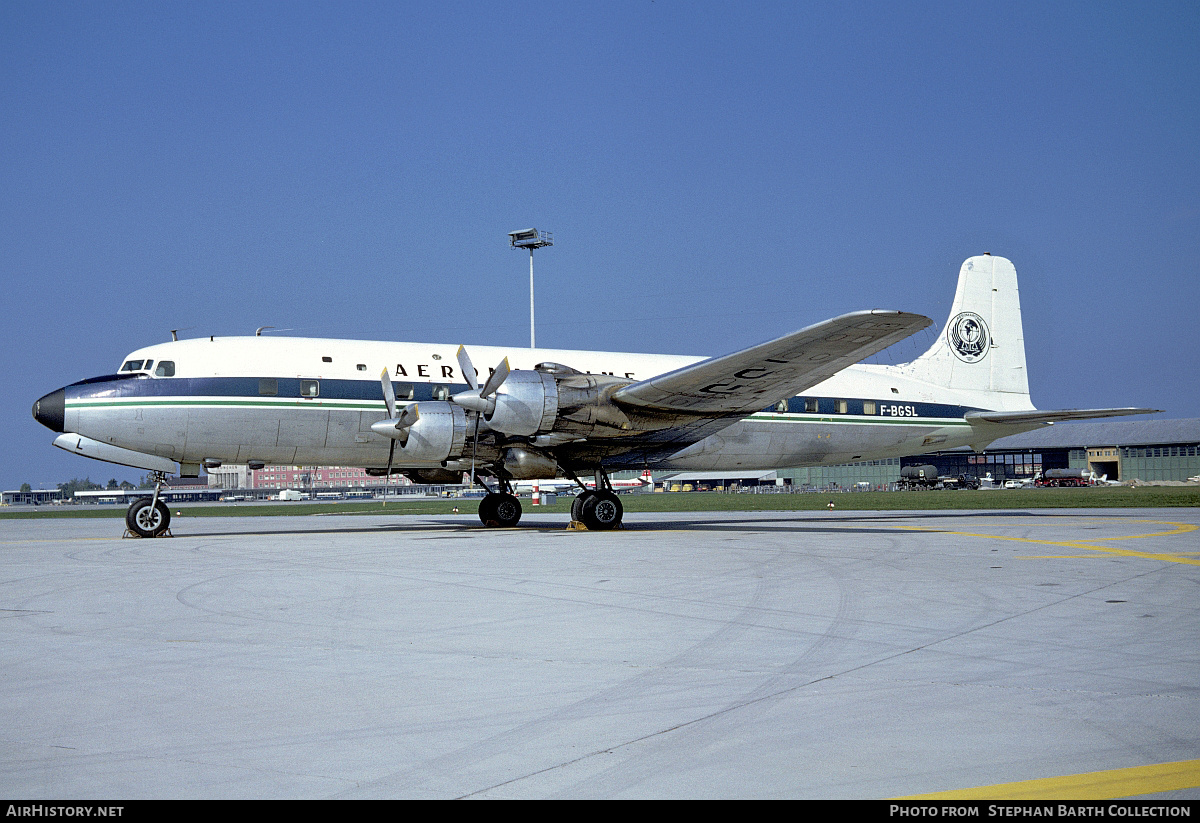 Aircraft Photo of F-BGSL | Douglas DC-6B | Aéromaritime | AirHistory.net #415171