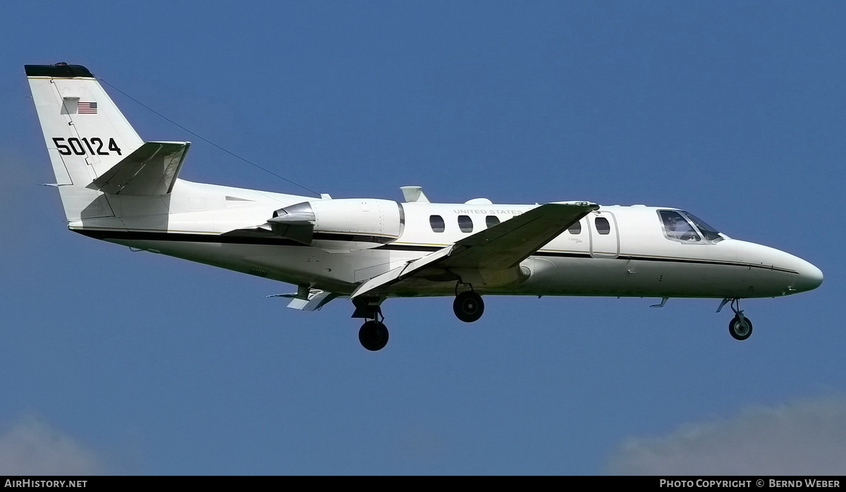 Aircraft Photo of 95-0124 / 50124 | Cessna UC-35A Citation Ultra (560) | USA - Army | AirHistory.net #415177