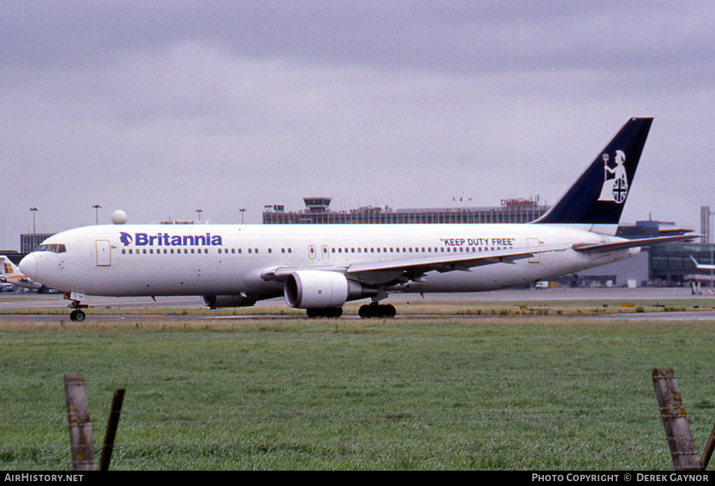 Aircraft Photo of G-BXOP | Boeing 767-3S1/ER | Britannia Airways | AirHistory.net #415193