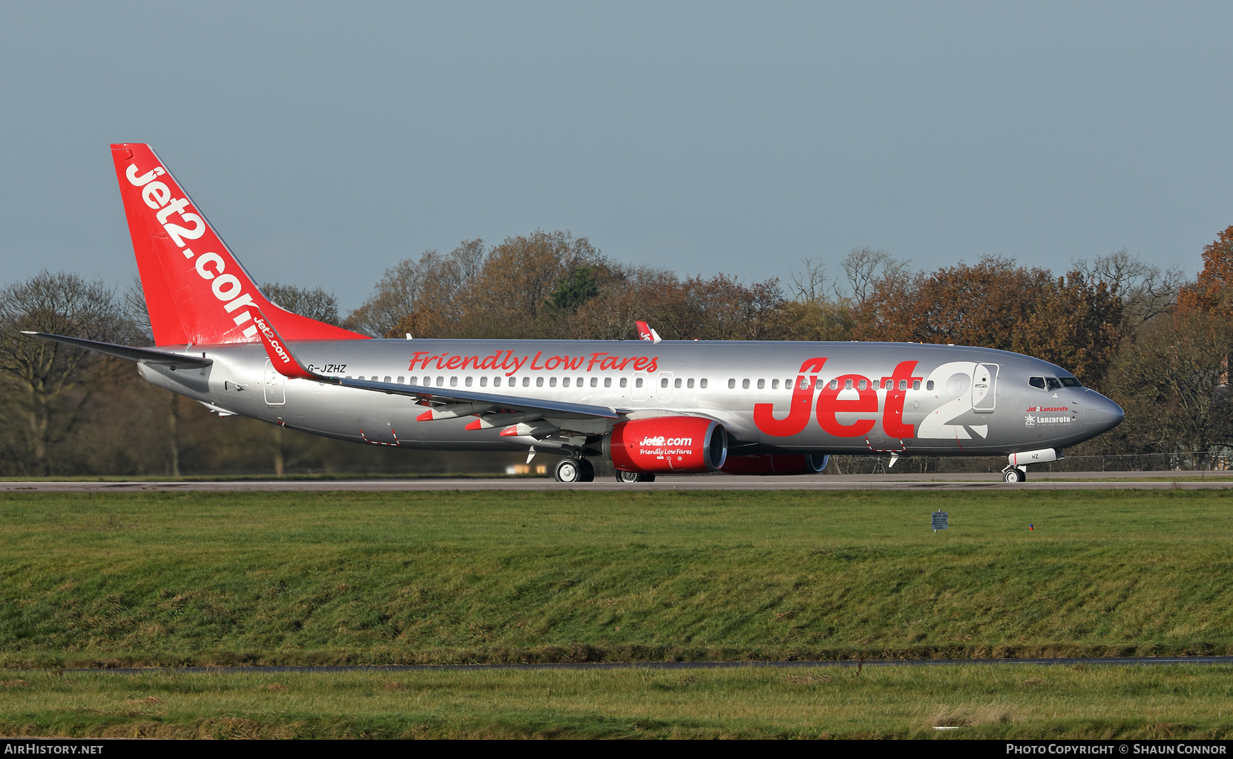 Aircraft Photo of G-JZHZ | Boeing 737-800 | Jet2 | AirHistory.net #415201