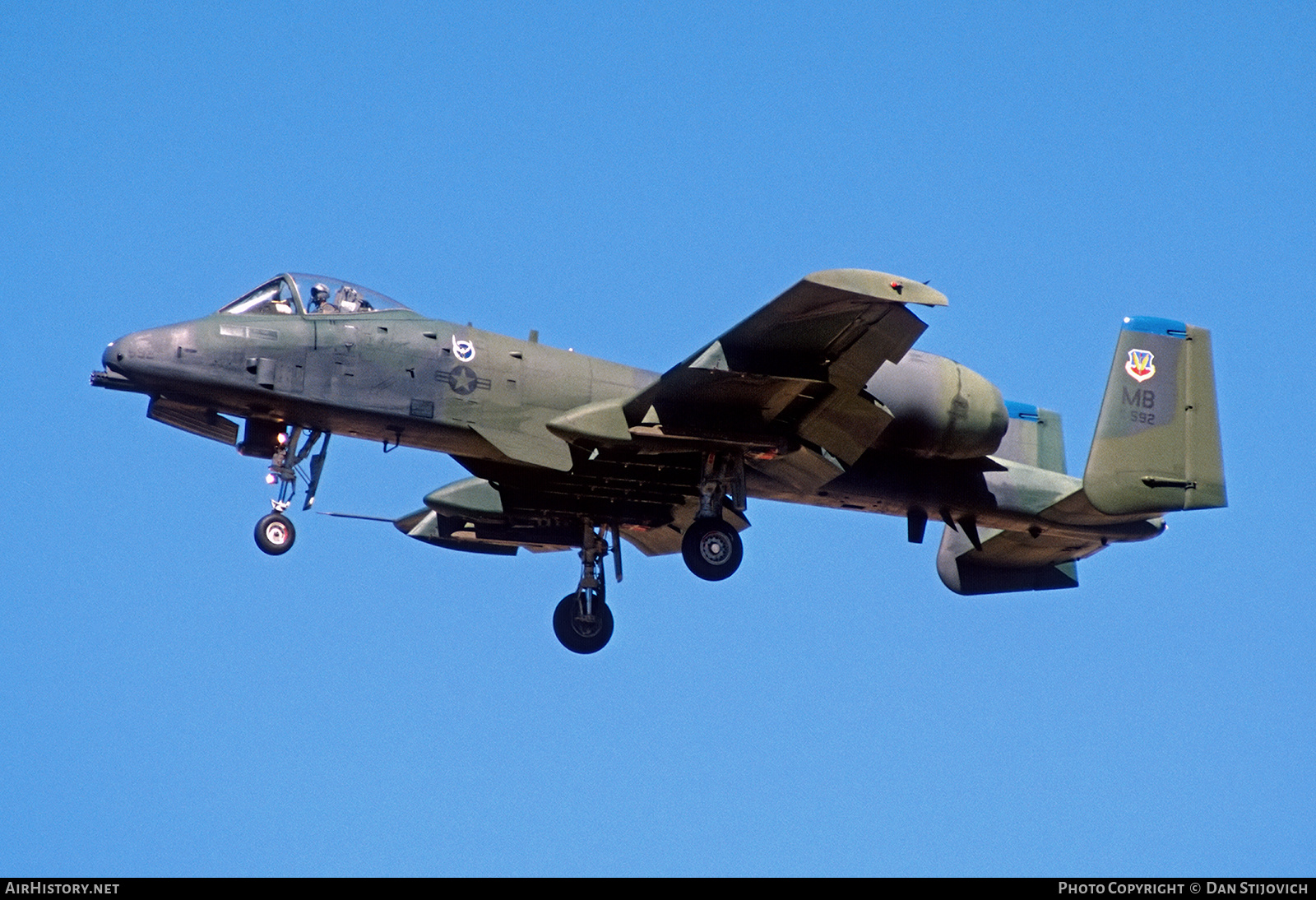 Aircraft Photo of 78-0592 / AF78-592 | Fairchild A-10A Thunderbolt II | USA - Air Force | AirHistory.net #415215