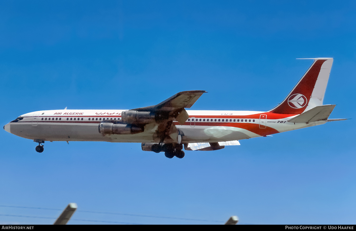 Aircraft Photo of G-AZJM | Boeing 707-324C | Air Algérie | AirHistory.net #415225