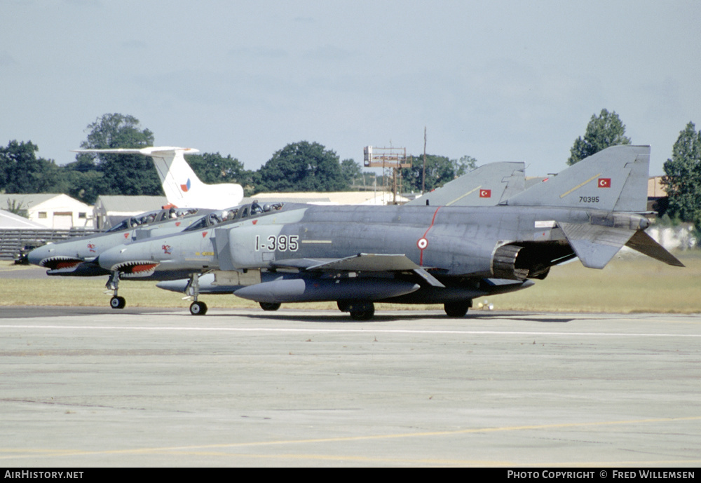 Aircraft Photo of 70395 / 67-0395 | McDonnell Douglas F-4E Phantom II | Turkey - Air Force | AirHistory.net #415239