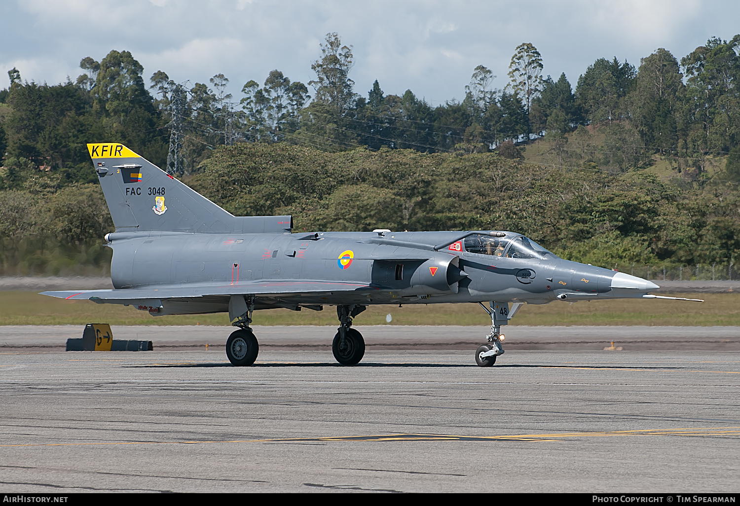 Aircraft Photo of FAC3048 | Israel Aircraft Industries Kfir COA | Colombia - Air Force | AirHistory.net #415251