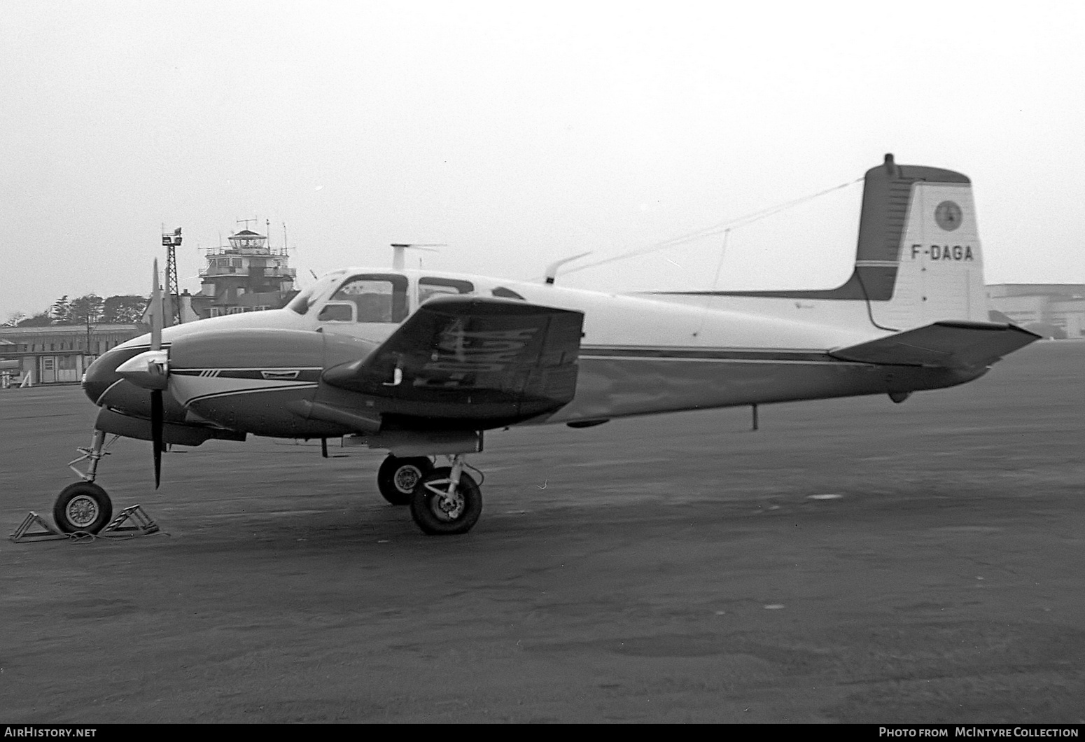 Aircraft Photo of F-DAGA | Beech G50 Twin Bonanza | AirHistory.net #415276