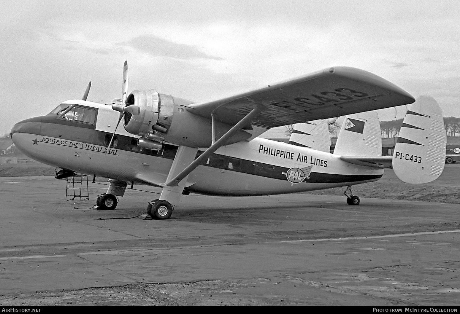 Aircraft Photo of PI-C433 | Scottish Aviation Twin Pioneer Series 2 | Philippine Air Lines - PAL | AirHistory.net #415278