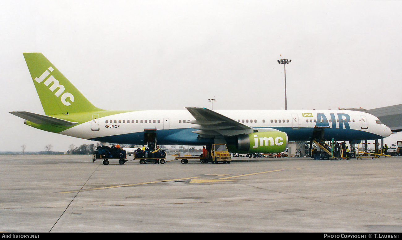 Aircraft Photo of G-JMCF | Boeing 757-28A | JMC Air | AirHistory.net #415303