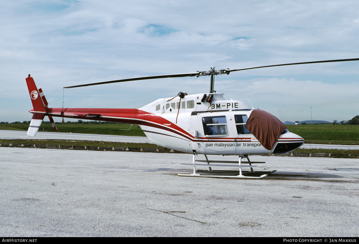 Aircraft Photo of 9M-PIE | Bell 206B-3 JetRanger III | Pan Malaysian Air Transport | AirHistory.net #415330