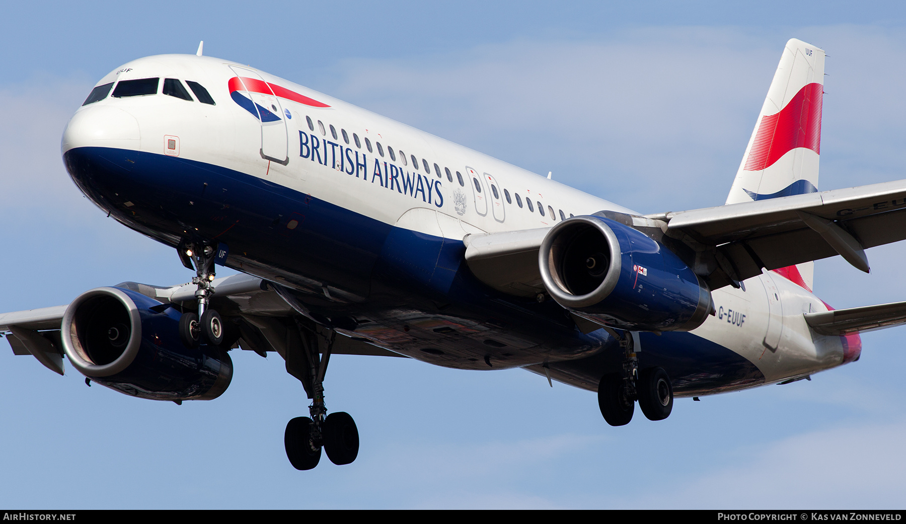 Aircraft Photo of G-EUUF | Airbus A320-232 | British Airways | AirHistory.net #415337
