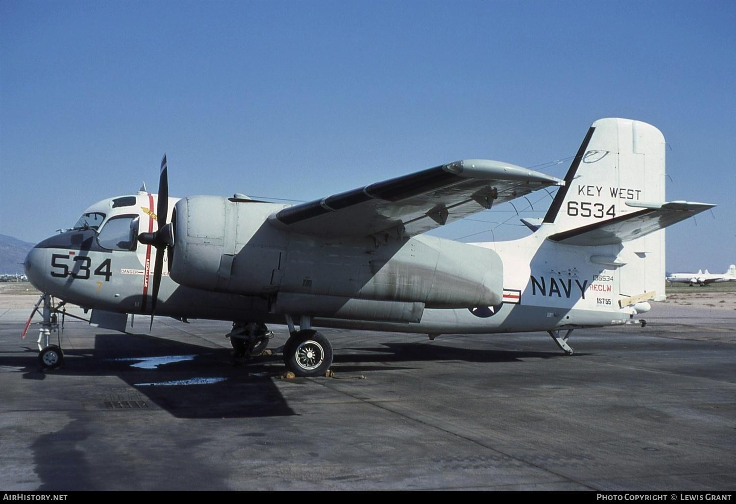Aircraft Photo of 136534 | Grumman US-2B Tracker (G-89) | USA - Navy | AirHistory.net #415343