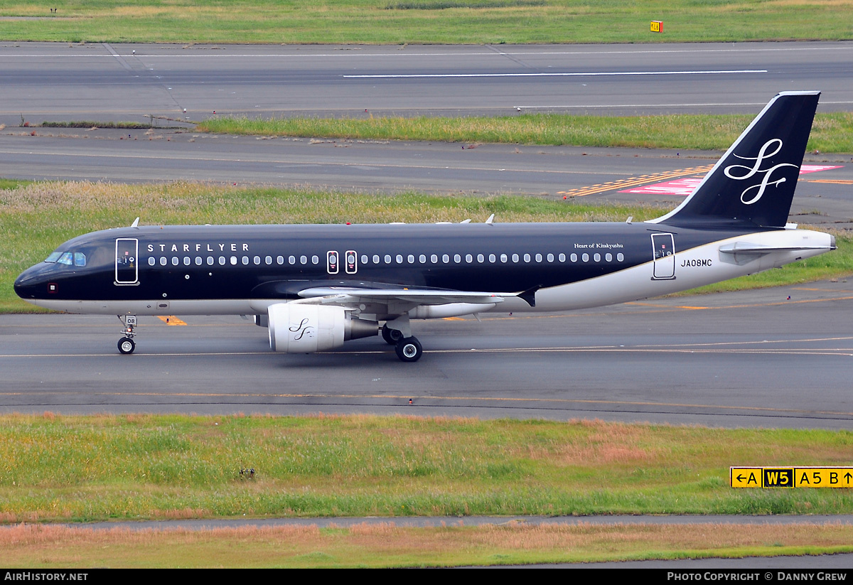 Aircraft Photo of JA08MC | Airbus A320-214 | StarFlyer | AirHistory.net #415349