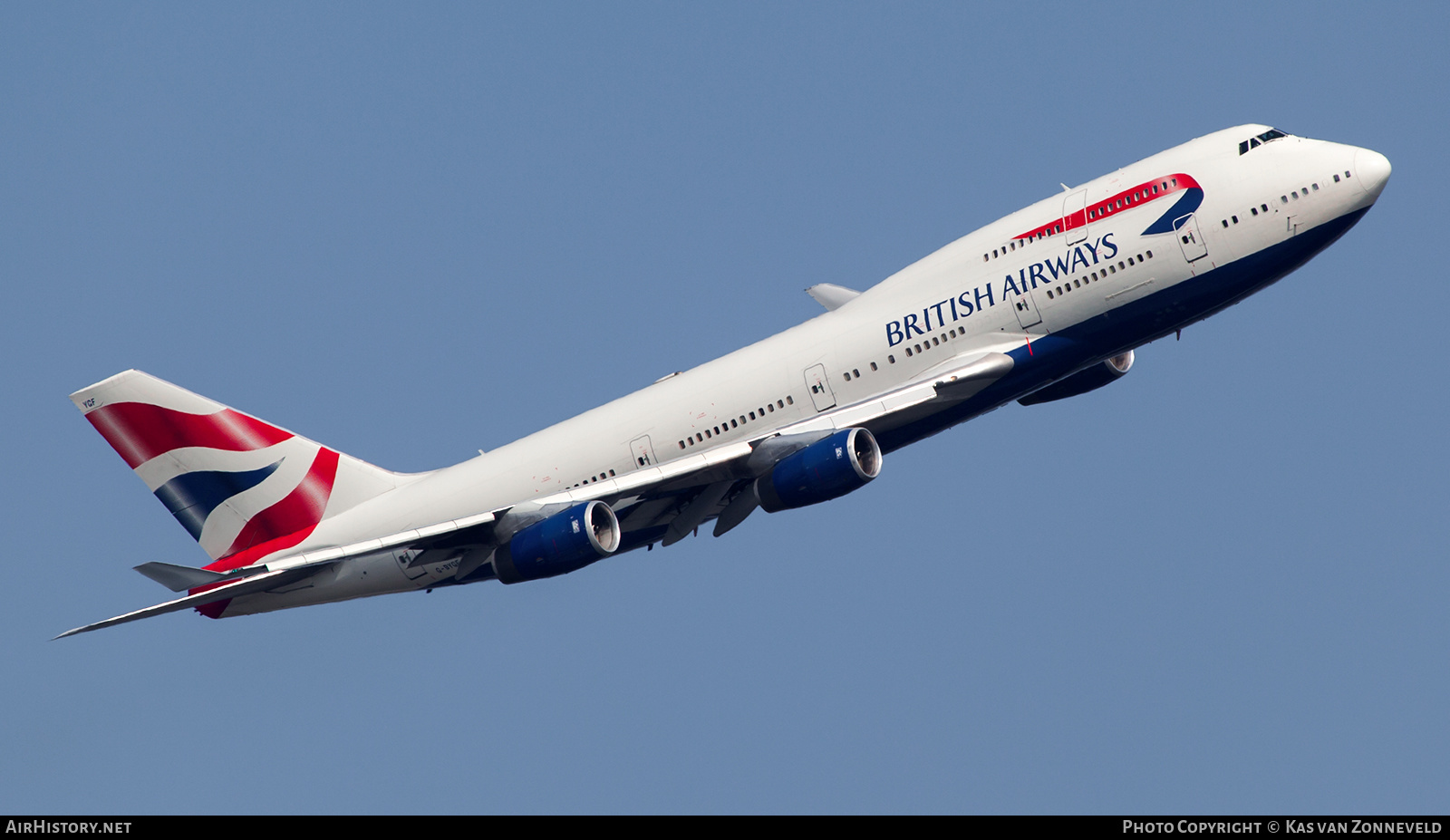 Aircraft Photo of G-BYGF | Boeing 747-436 | British Airways | AirHistory.net #415363