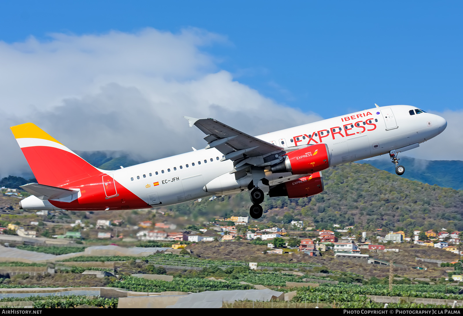 Aircraft Photo of EC-JFH | Airbus A320-214 | Iberia Express | AirHistory.net #415379