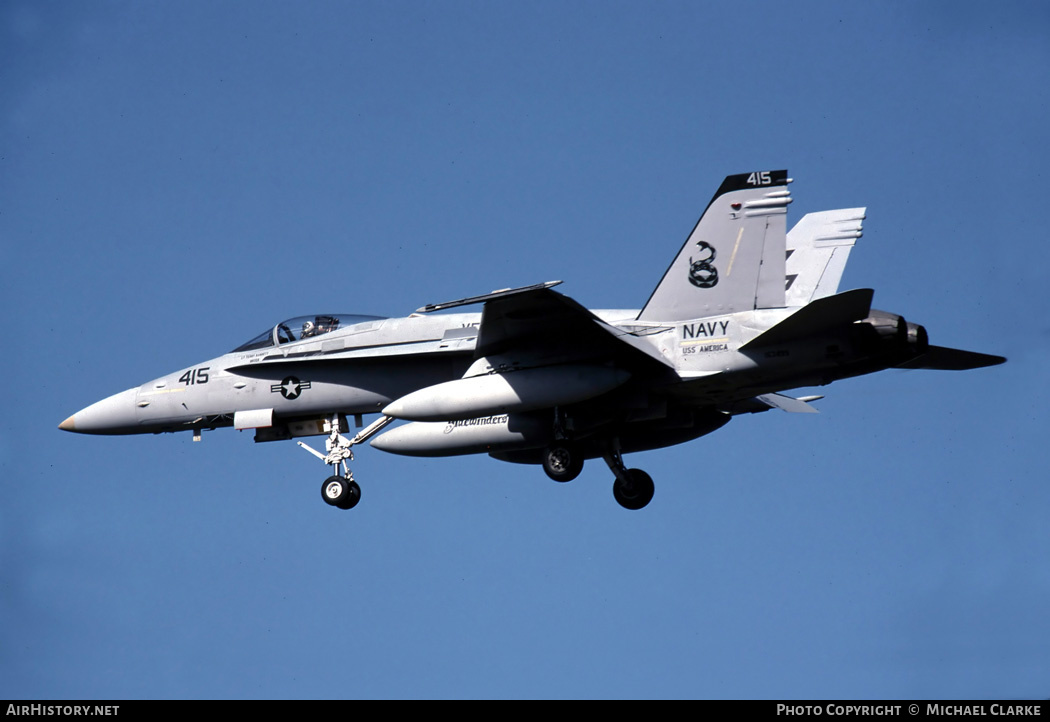 Aircraft Photo of 163499 | McDonnell Douglas F/A-18C Hornet | USA - Navy | AirHistory.net #415393