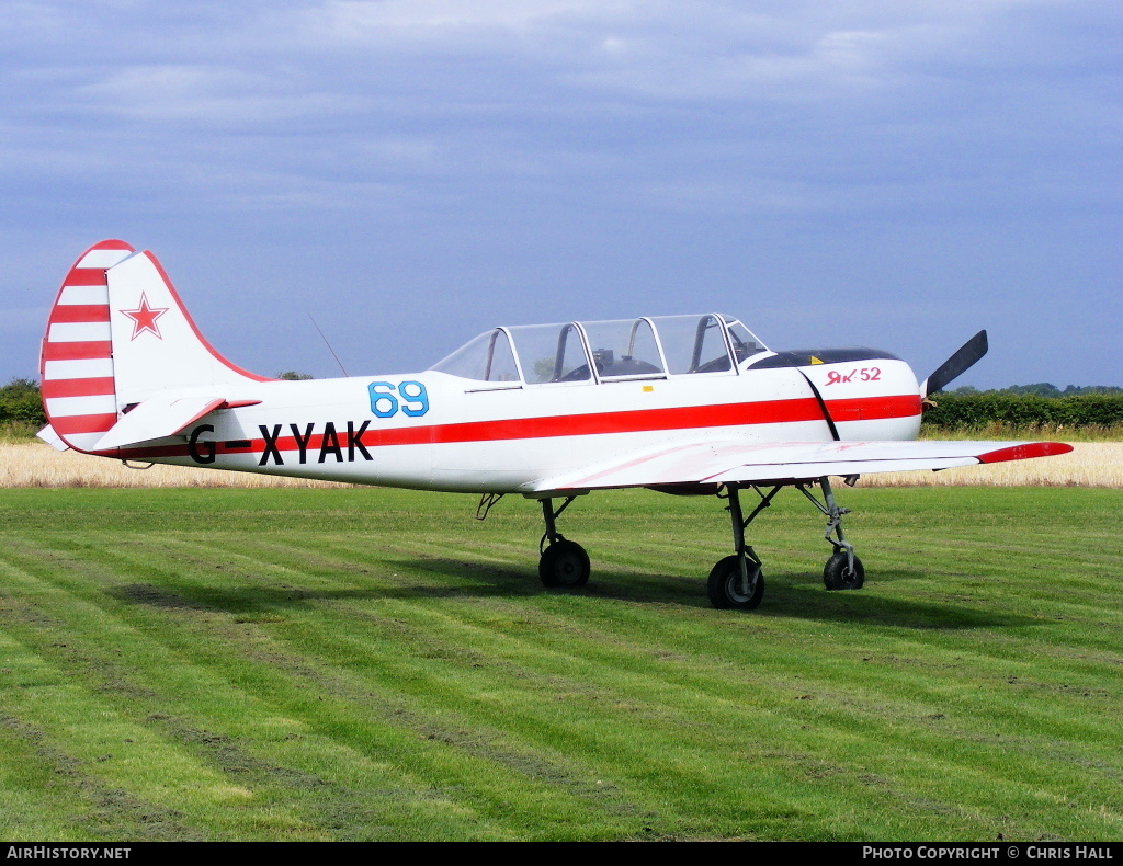 Aircraft Photo of G-XYAK | Yakovlev Yak-52 | AirHistory.net #415403