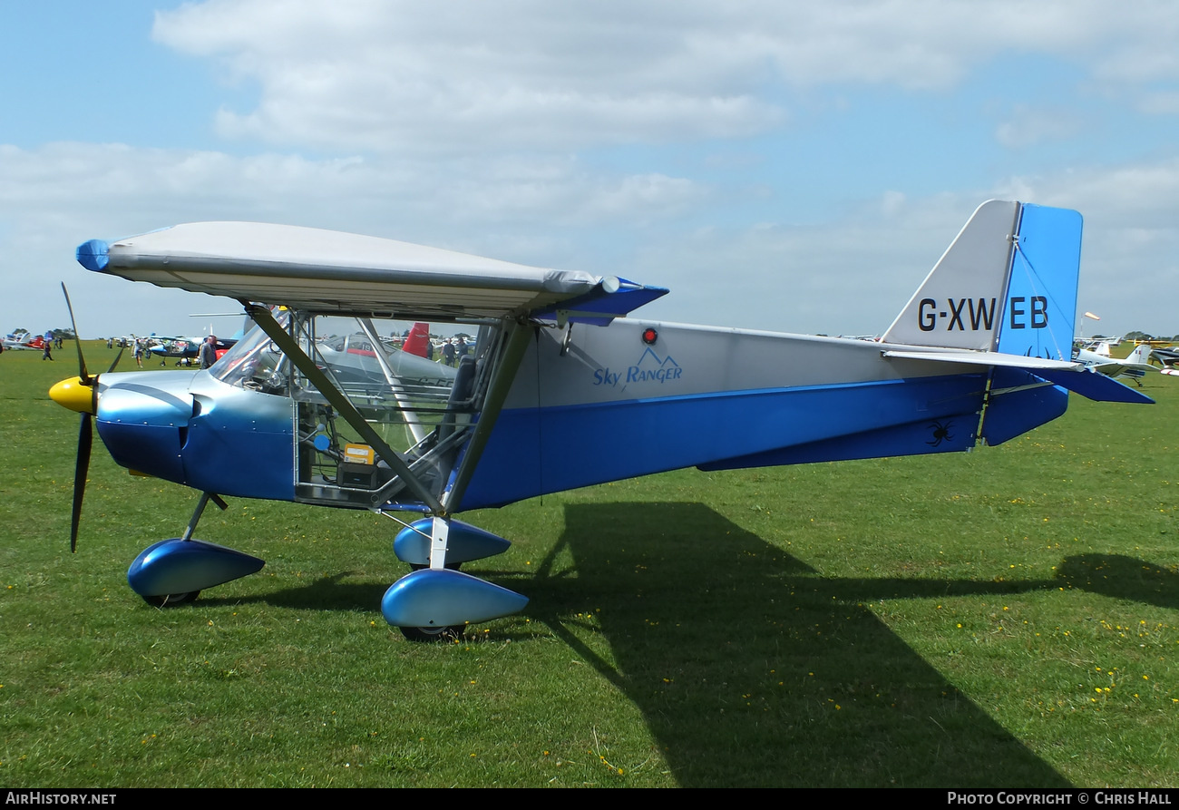 Aircraft Photo of G-XWEB | Best Off Sky Ranger 912 | AirHistory.net #415407