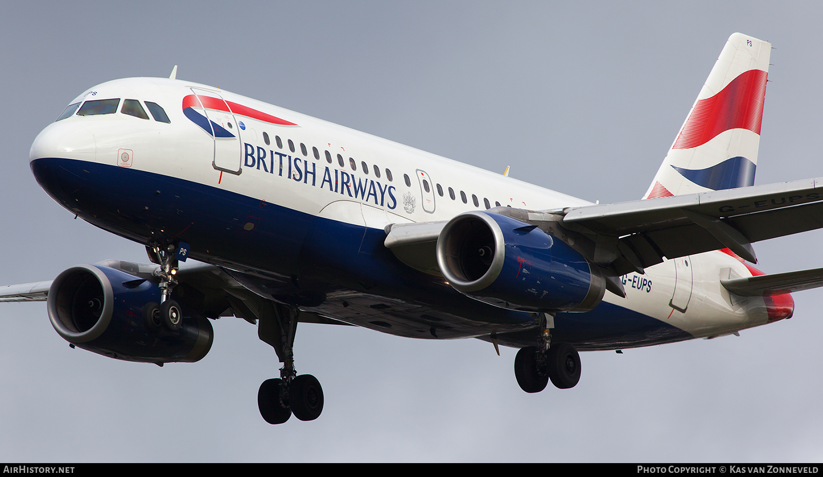 Aircraft Photo of G-EUPS | Airbus A319-131 | British Airways | AirHistory.net #415412