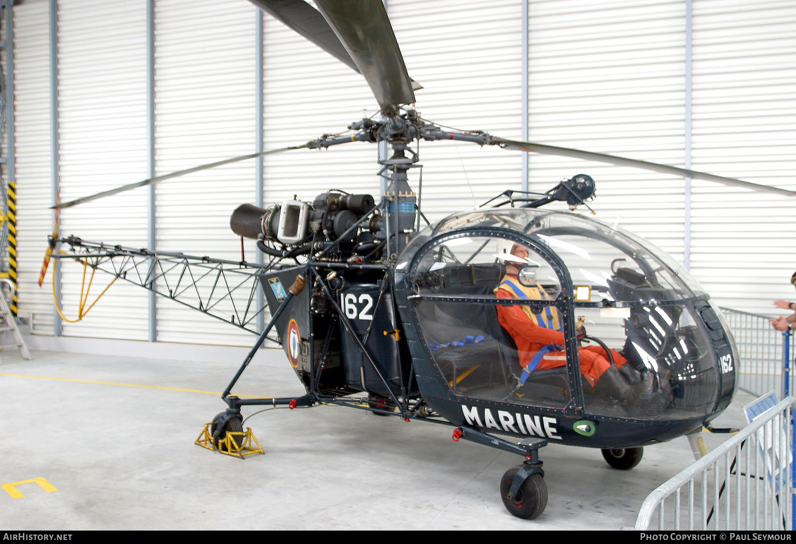 Aircraft Photo of 162 | Sud SE-3130 Alouette II | France - Navy | AirHistory.net #415419