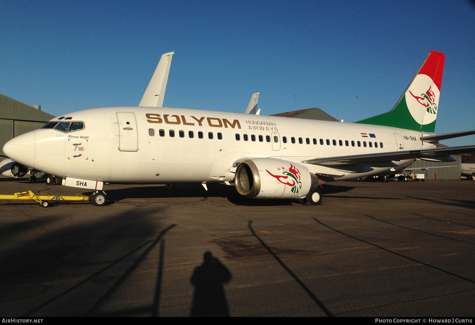 Aircraft Photo of HA-SHA | Boeing 737-505 | Sólyom Hungarian Airways | AirHistory.net #415461