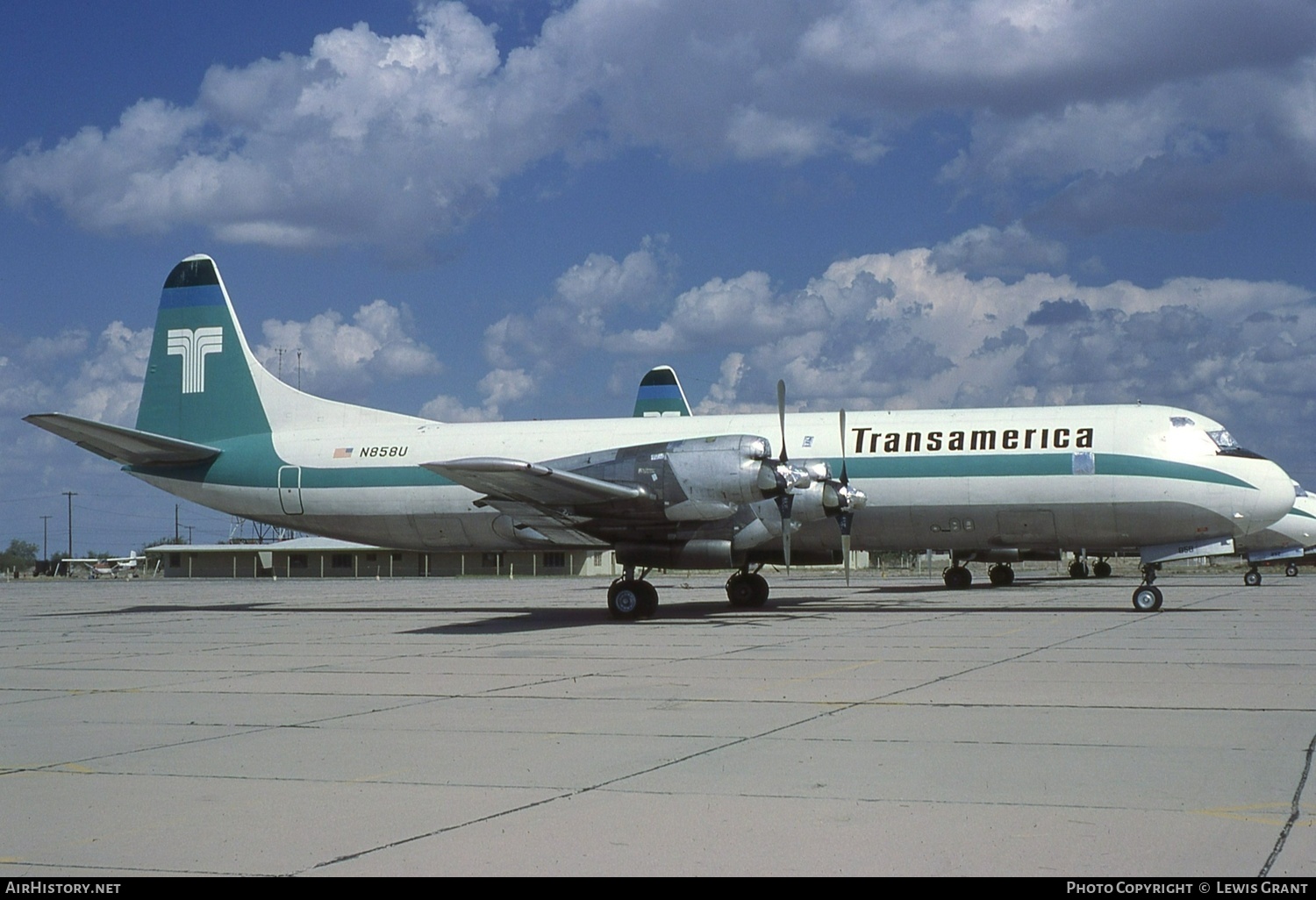 Aircraft Photo of N858U | Lockheed L-188C(F) Electra | Transamerica Airlines | AirHistory.net #415470