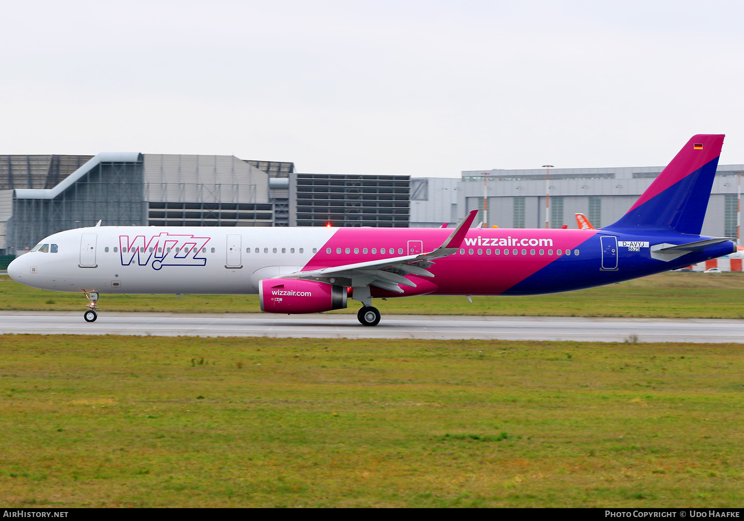 Aircraft Photo of D-AVYJ | Airbus A321-231 | Wizz Air | AirHistory.net #415495