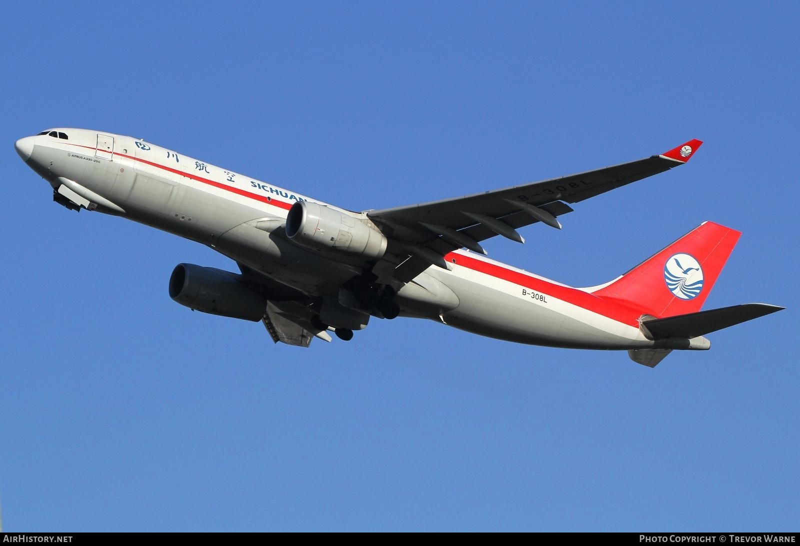 Aircraft Photo of B-308L | Airbus A330-243F | Sichuan Airlines | AirHistory.net #415497