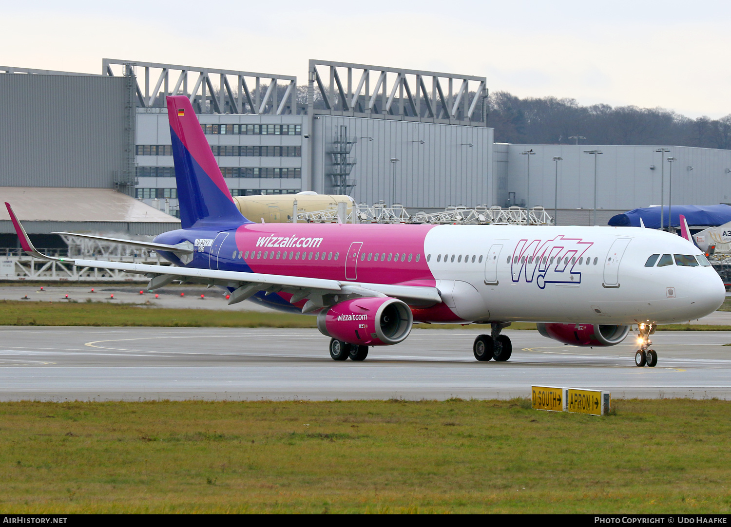 Aircraft Photo of D-AVYJ / G-WUKI | Airbus A321-231 | Wizz Air | AirHistory.net #415498