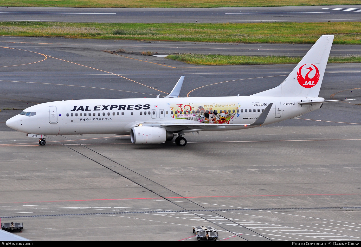 Aircraft Photo of JA339J | Boeing 737-846 | JAL Express - JAL | AirHistory.net #415517