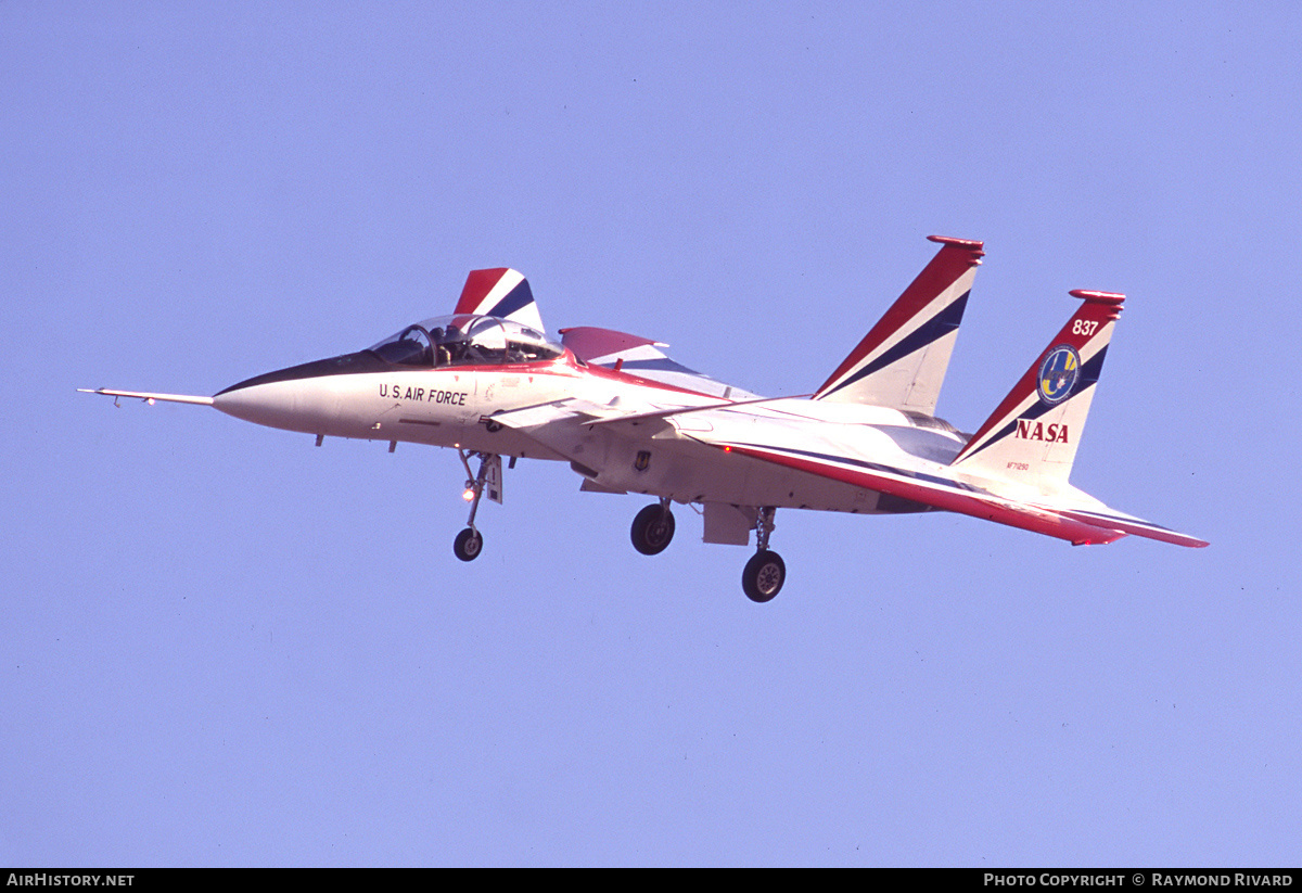 Aircraft Photo of NASA 837 / AF71290 | McDonnell Douglas YF-15B Eagle | NASA - National Aeronautics and Space Administration | AirHistory.net #415522