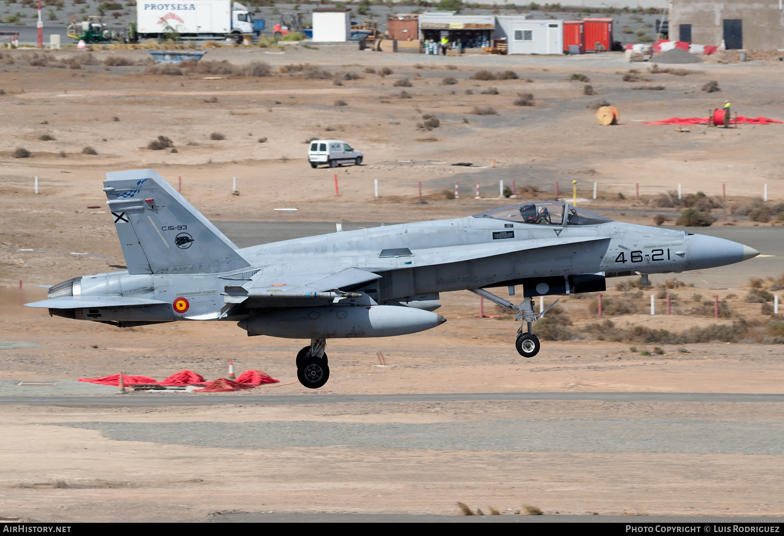 Aircraft Photo of C.15-93 | McDonnell Douglas F/A-18A+ Hornet | Spain - Air Force | AirHistory.net #415552