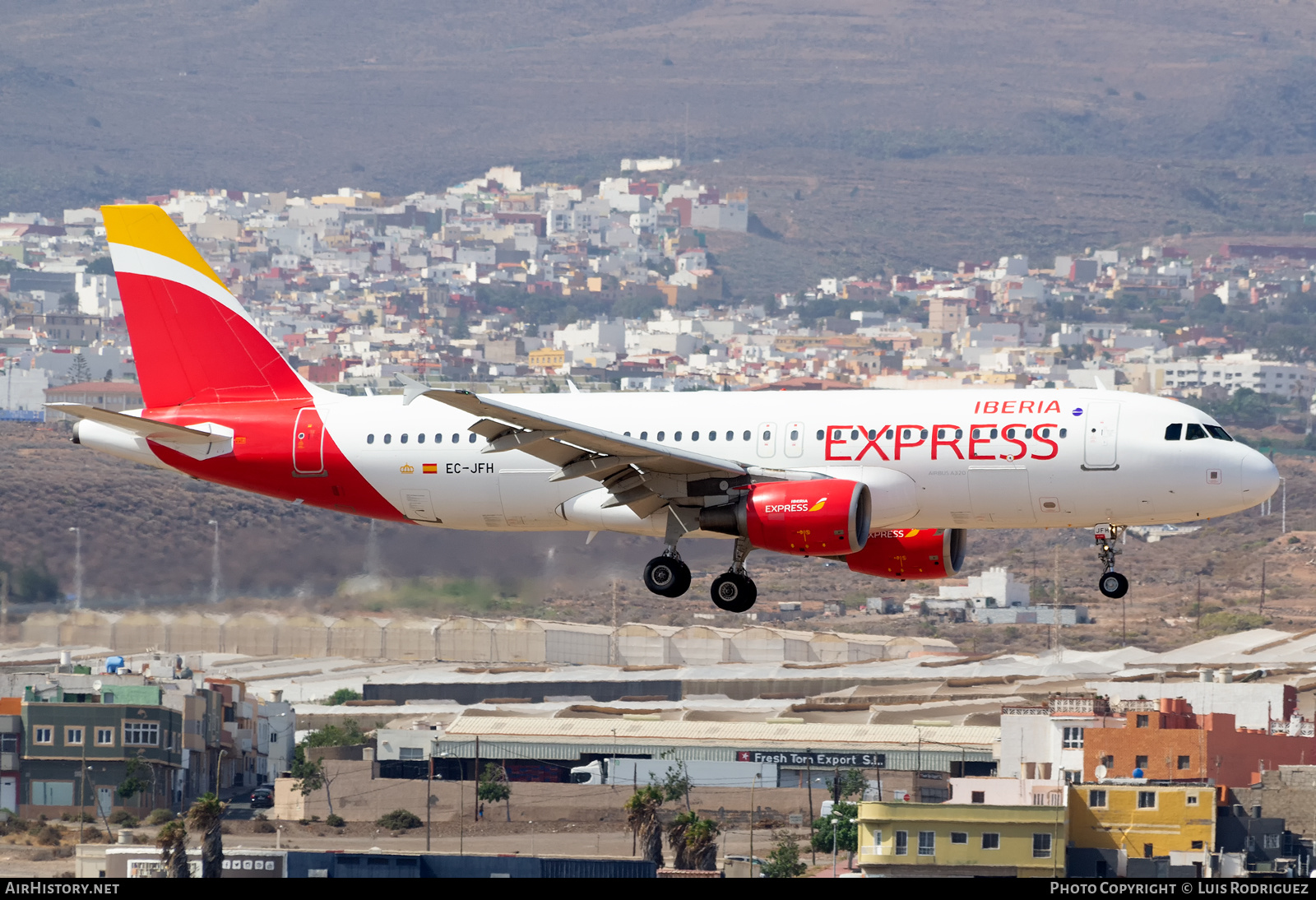 Aircraft Photo of EC-JFH | Airbus A320-214 | Iberia Express | AirHistory.net #415557