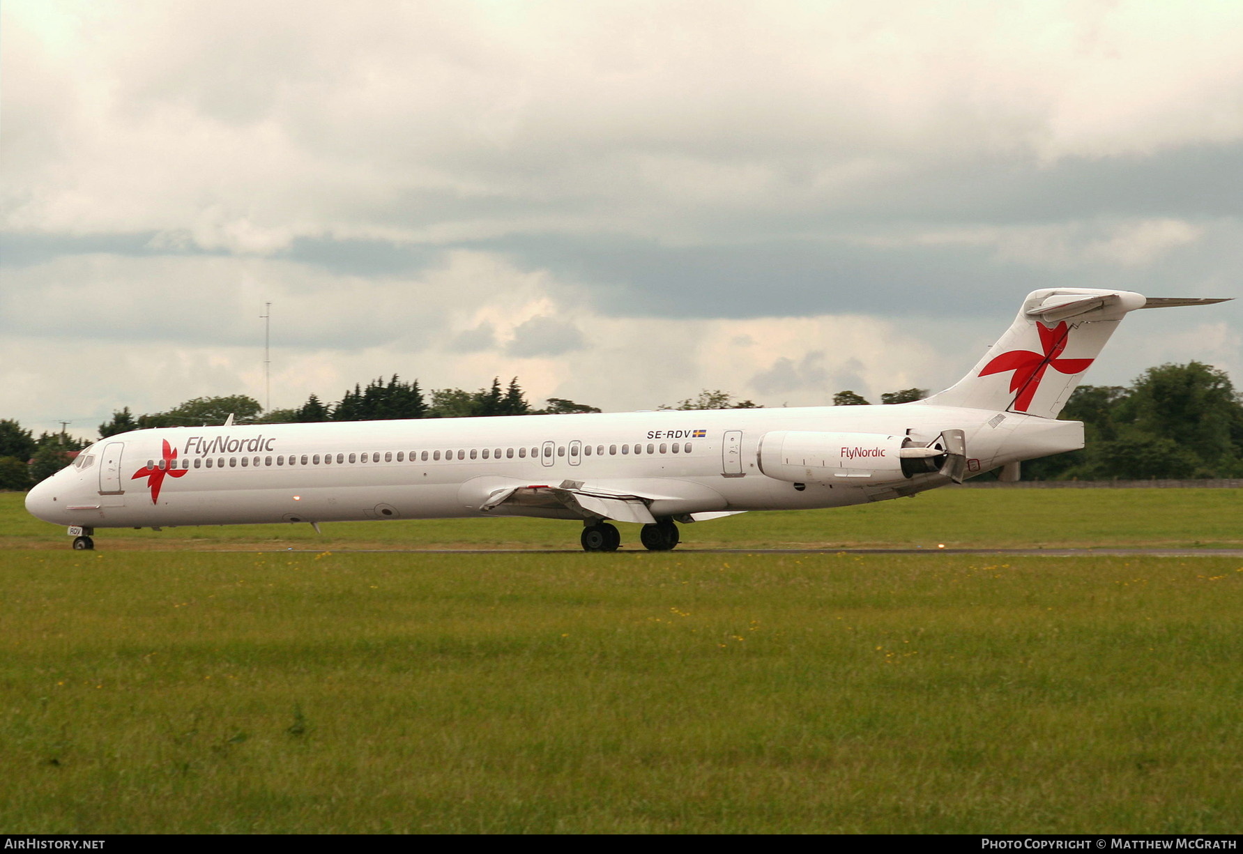 Aircraft Photo of SE-RDV | McDonnell Douglas MD-83 (DC-9-83) | FlyNordic | AirHistory.net #415573