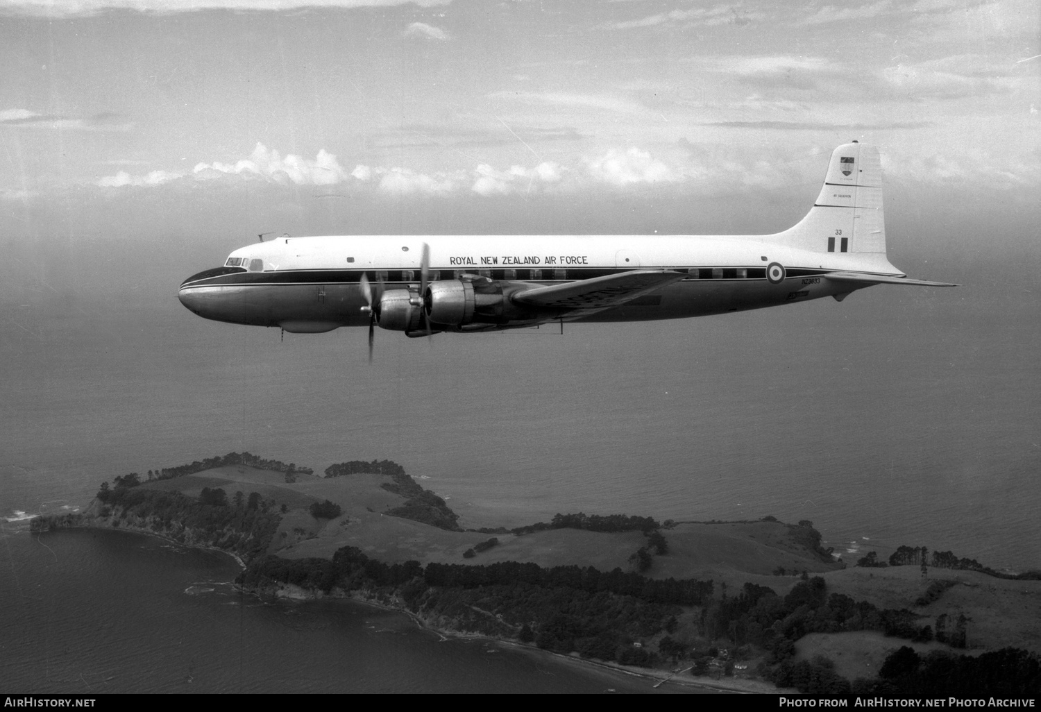 Aircraft Photo of NZ3633 | Douglas DC-6 | New Zealand - Air Force | AirHistory.net #415591