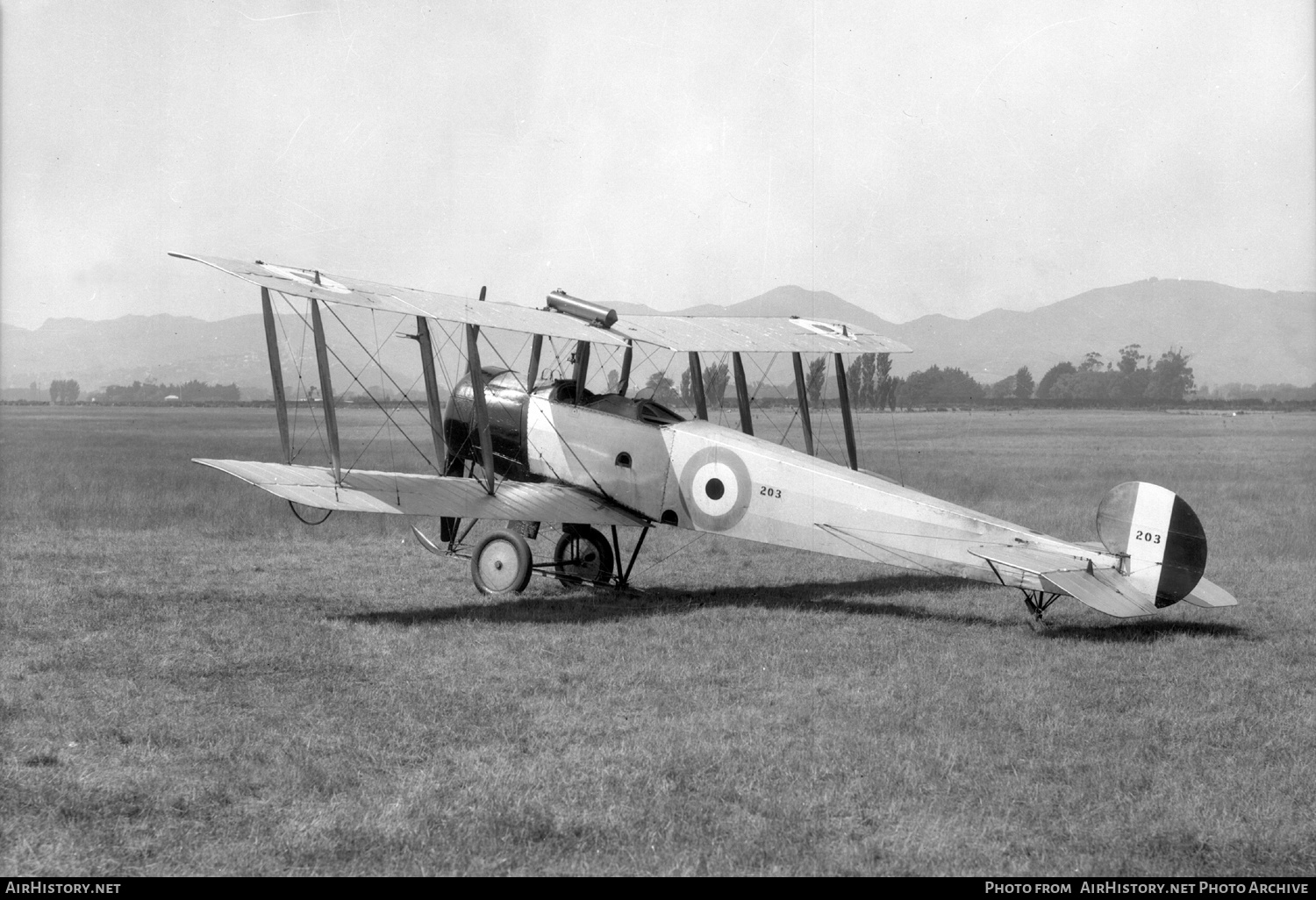 Aircraft Photo of 203 | Avro 504K | New Zealand - Air Force | AirHistory.net #415599