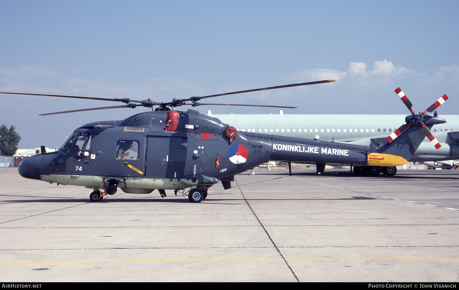 Aircraft Photo of 274 | Westland SH-14B Lynx Mk27 (WG-13) | Netherlands - Navy | AirHistory.net #415608