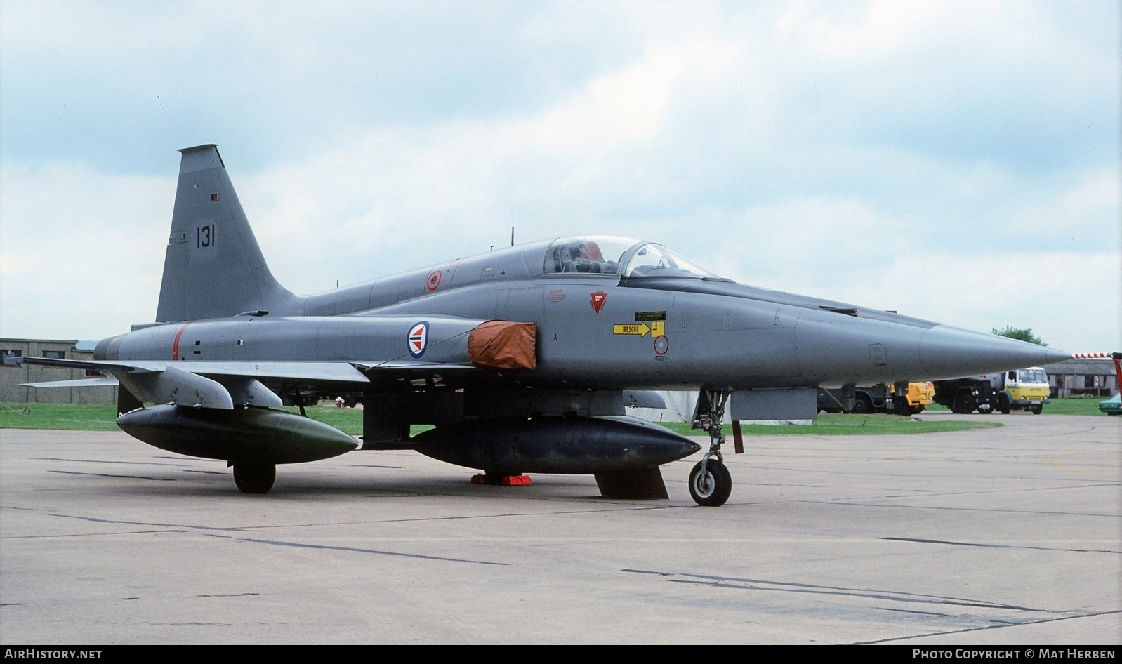 Aircraft Photo of 131 | Northrop F-5A Freedom Fighter | Norway - Air Force | AirHistory.net #415611