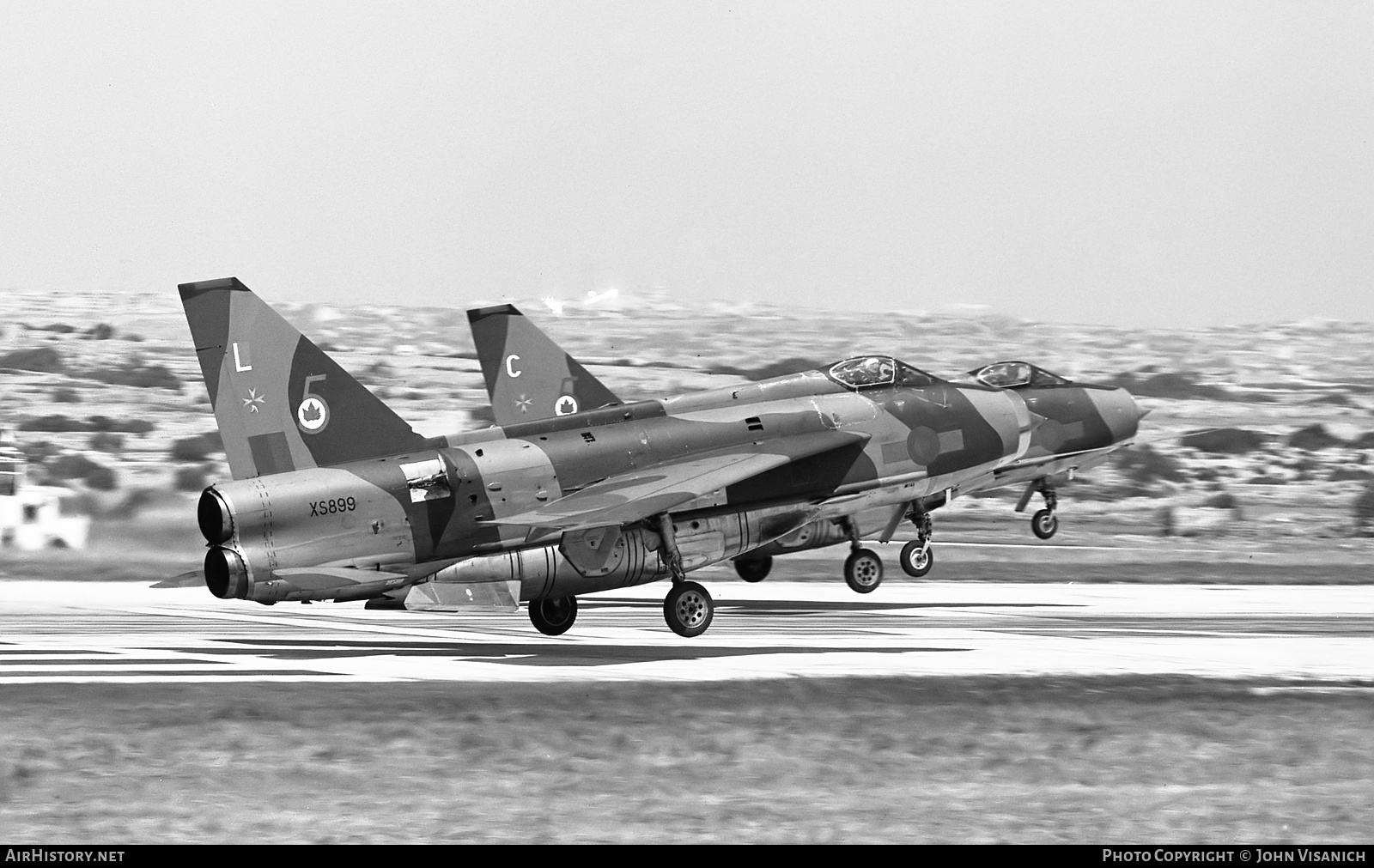 Aircraft Photo of XS899 | English Electric Lightning F6 | UK - Air Force | AirHistory.net #415612
