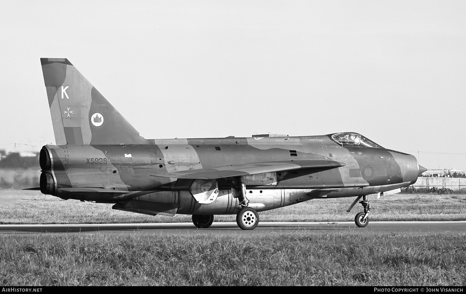 Aircraft Photo of XS928 | English Electric Lightning F6 | UK - Air Force | AirHistory.net #415615