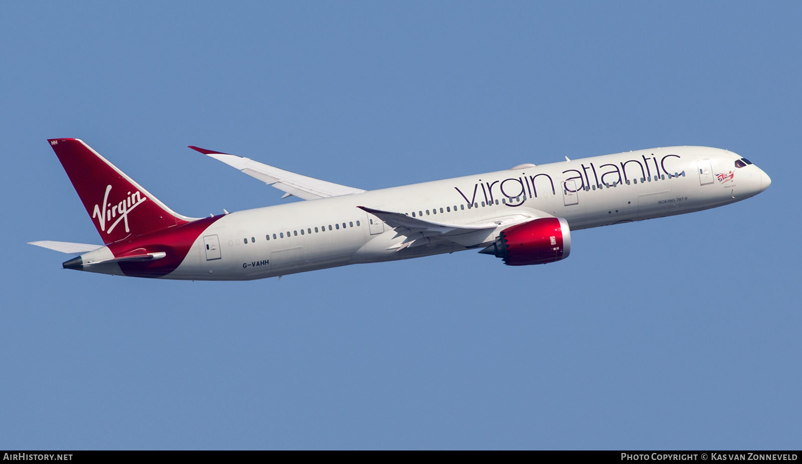 Aircraft Photo of G-VAHH | Boeing 787-9 Dreamliner | Virgin Atlantic Airways | AirHistory.net #415625