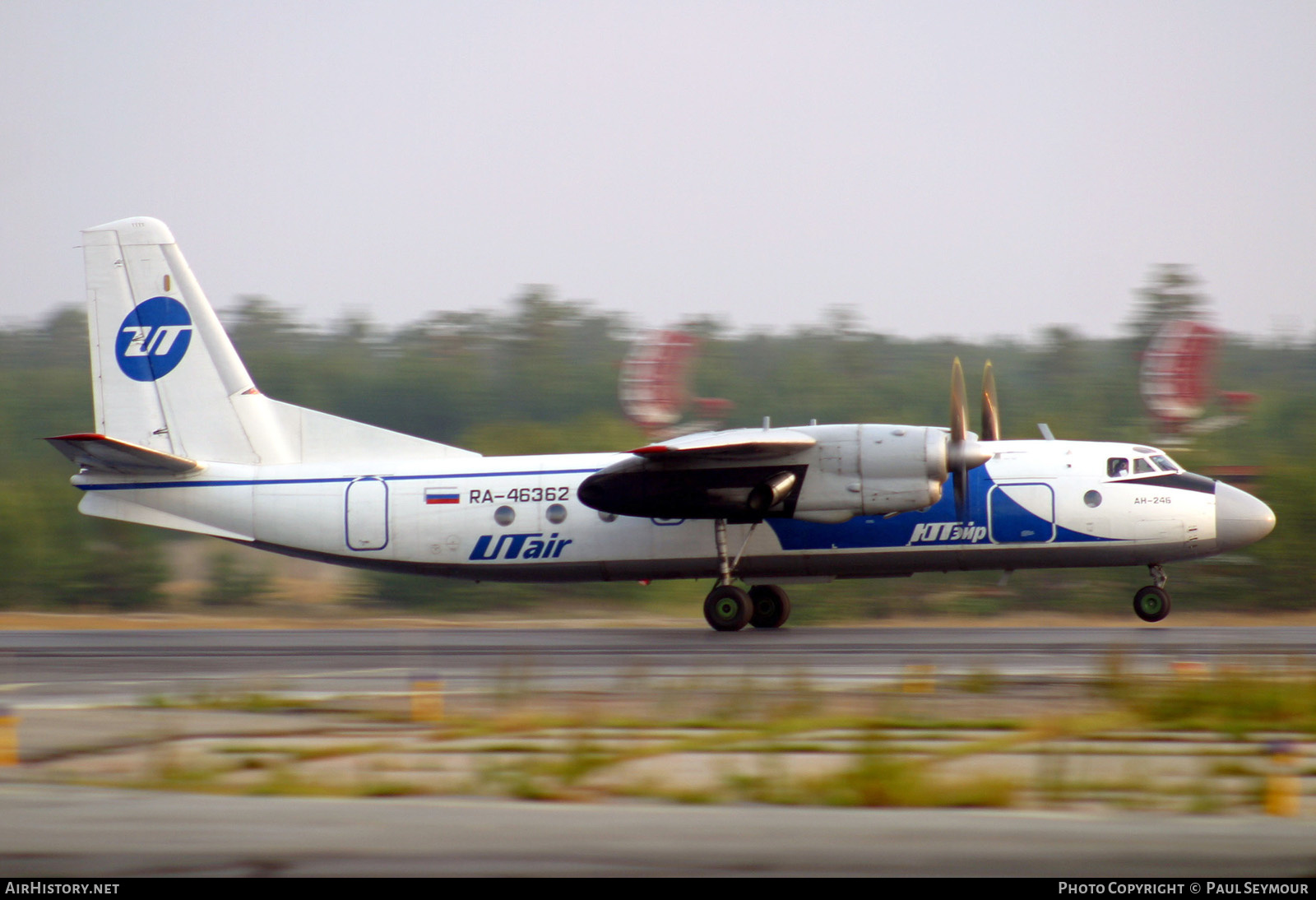 Aircraft Photo of RA-46362 | Antonov An-24B | UTair | AirHistory.net #415630